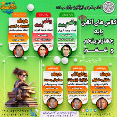 کلاس های تیزهوشان ششم، کلاس های آمادگی تیزهوشان پنجم، کلاس های پیشرفته پایه چهارم ابتدایی