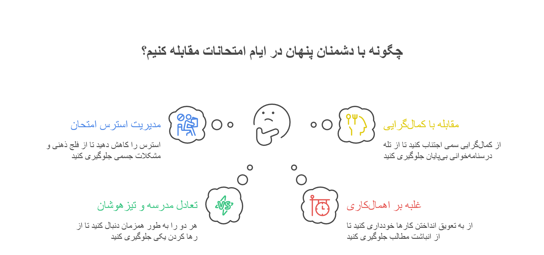 دشمنان ظریف دوران امتحانات